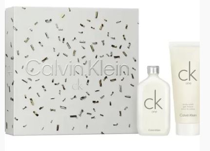 Estuche Calvin Klein CK One Unisex 2PZS 100ml EDT + Gel De Baño